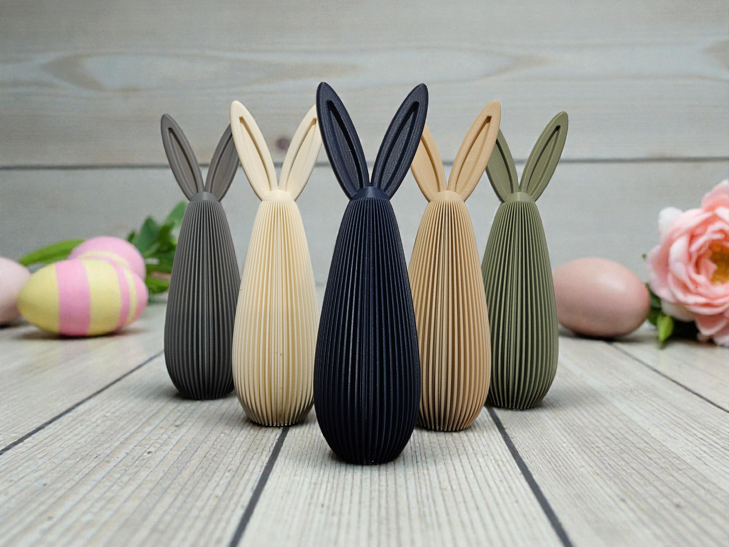 Osterhase „Linea“ – moderne Deko aus dem 3D-Drucker
